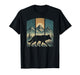 Vintage Wolf Graphic Tee Mountains Nature Men Women Retro T-Shirt