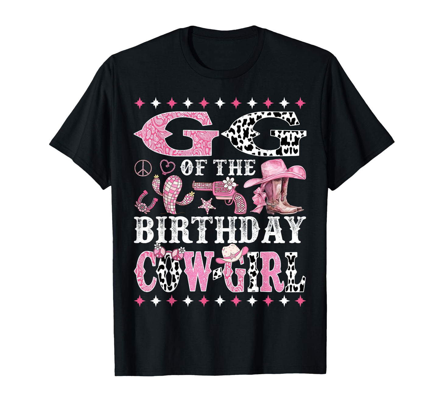 GG of The Birthday Cowgirl Rodeo Western Country T-Shirt