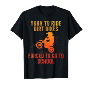 Funny Dirt Bike Art for Boys Girls Motocross Dirt Bike Rider T-Shirt