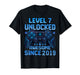 Level 7 Unlocked 7 Year Old Gifts for Boys 7th Birthday Boy T-Shirt