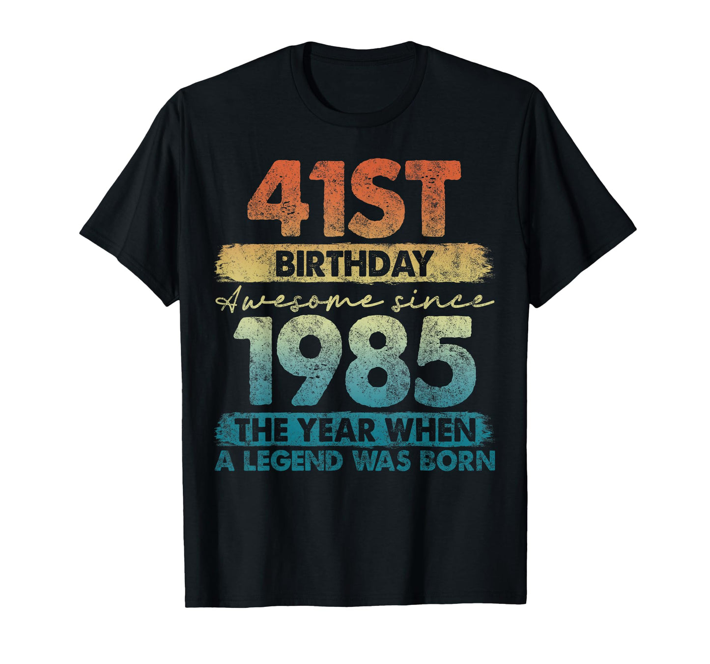41 Year Old Gifts Vintage 1985 Limited Edition 41st Birthday T-Shirt