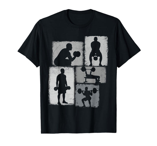 Gym Collage Athlete Men Bodybuilder Coach Youth T-Shirt