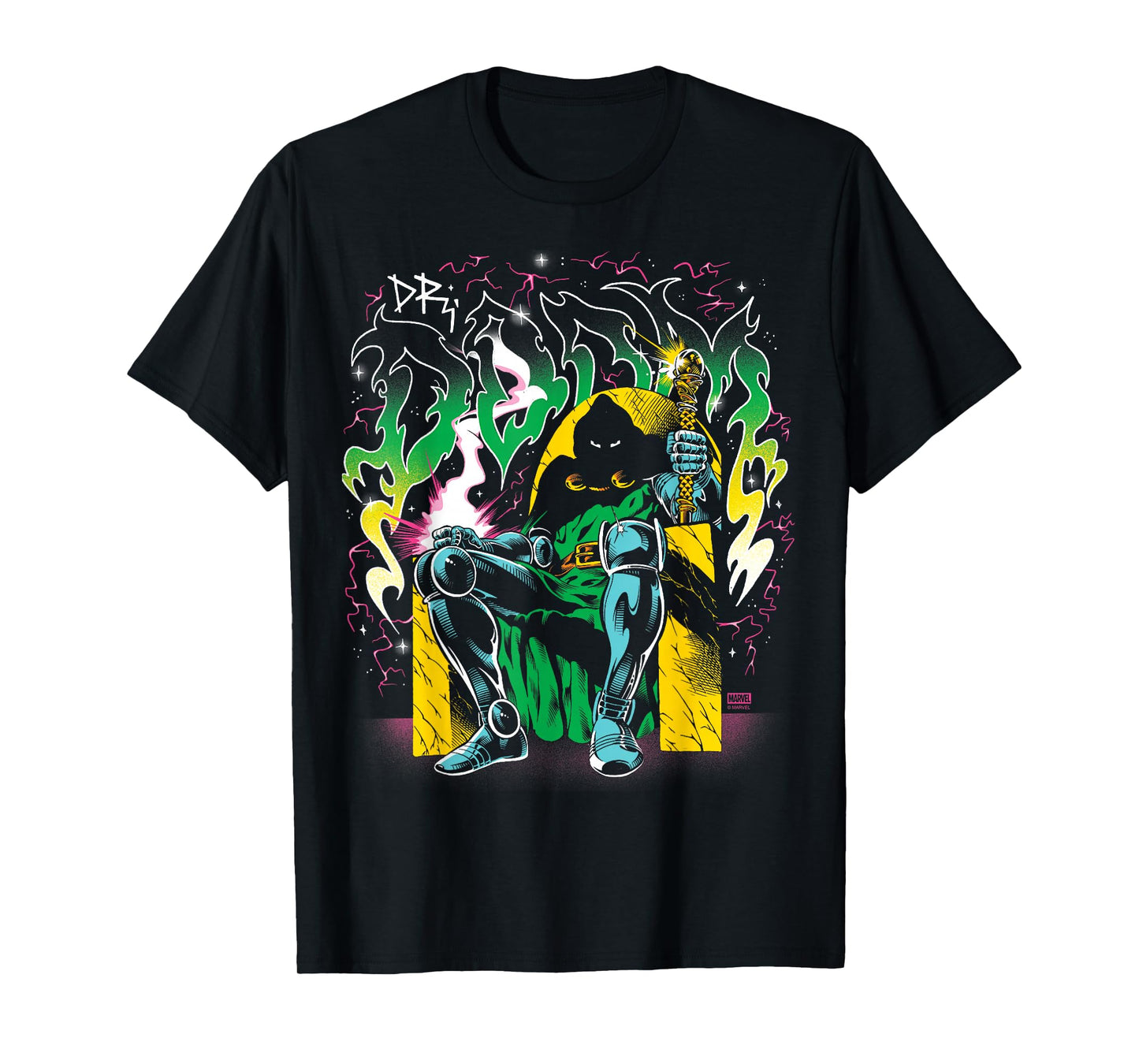 Doctor Doom Cosmic Power Unleashed T-Shirt