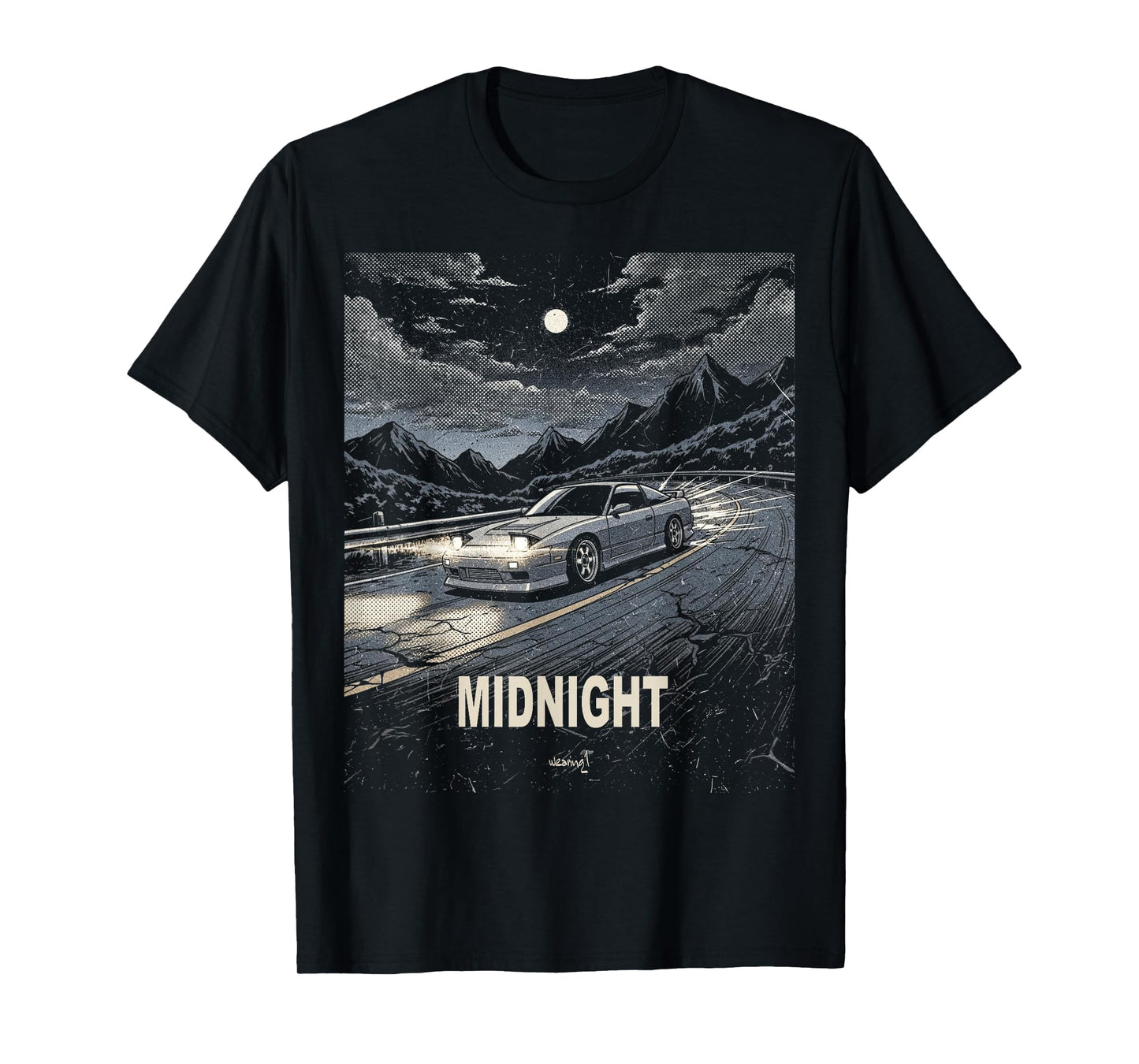 JDM 180sx Cool Drift Car 240sx Manga S13 Silvia Coupe Type X T-Shirt