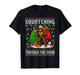 Squatching Through The Snow Bigfoot Lovers Ugly Christmas T-Shirt