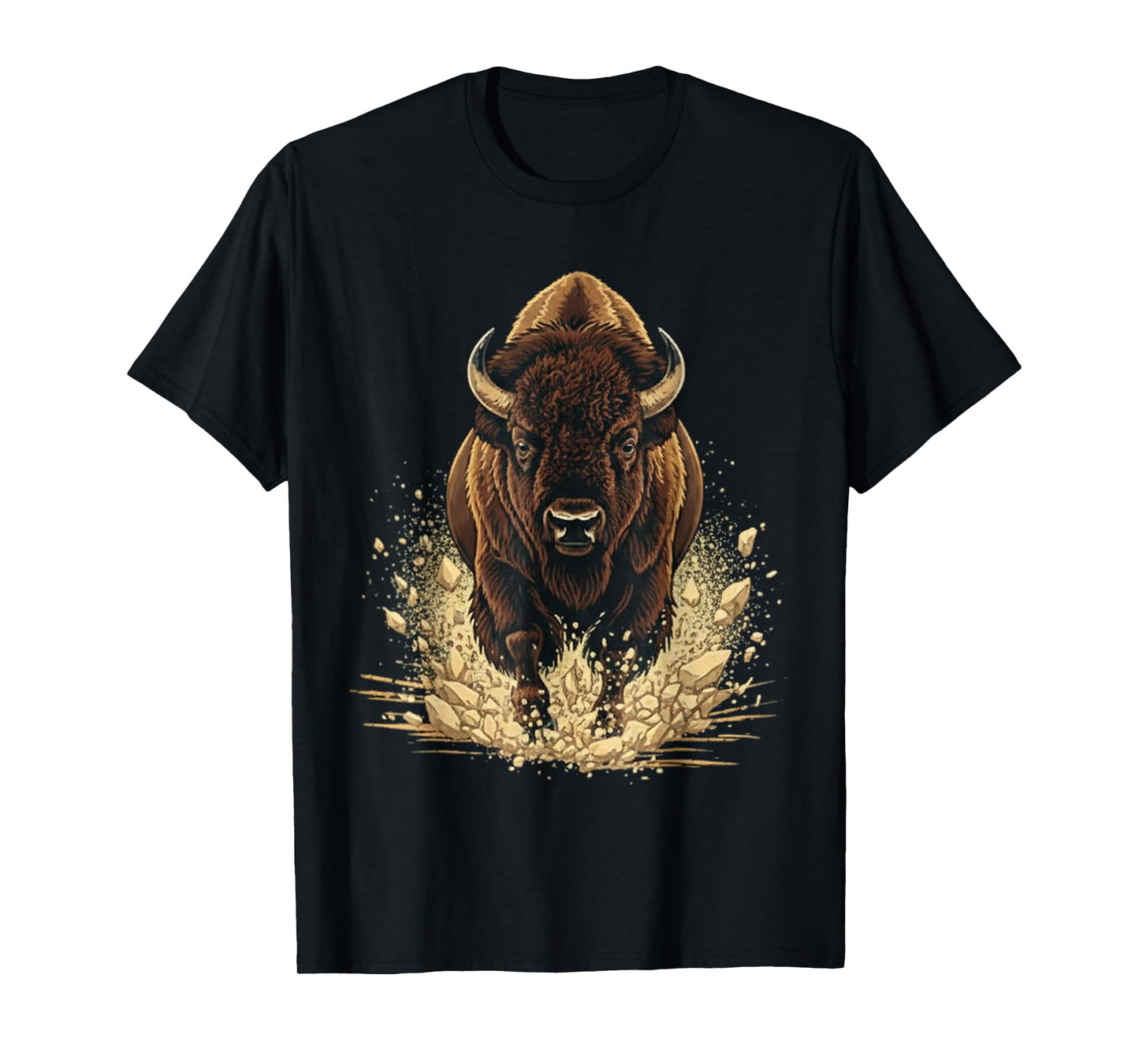 Buffalo Bison American Love Bison for Mom Dad Kids T-Shirt
