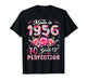 70 Year Old Made in 1956 Floral 70th Birthday Women T-Shirt