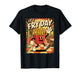 It’s Fry Day Funny Rubber Hose Cartoon French Fries Graphic T-Shirt