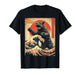Scottish Terrier Dog Kaiju Monster Japanese Vintage Poster T-Shirt
