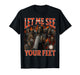 Let me See Your feet Funny Retro Grim Reaper Meme Joke T-Shirt