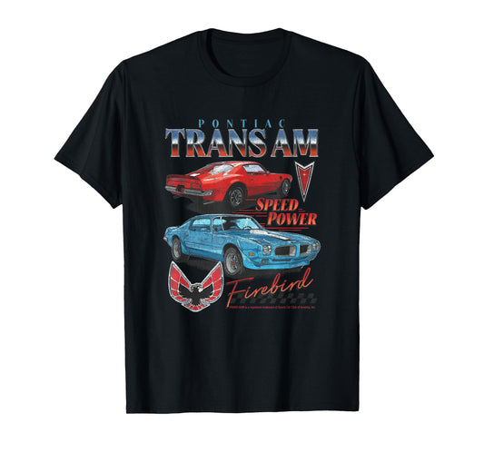 Trans Am Pontiac Firebird Vintage Muscle Car Speed Power T-Shirt