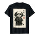 Shih Tzu Samurai Ink Art Sumi-e Style Novelty Kawaii T-Shirt