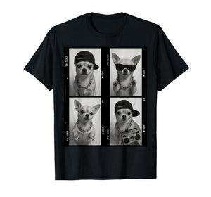 Retro Chihuahua Funny Animal Photobooth T-Shirt