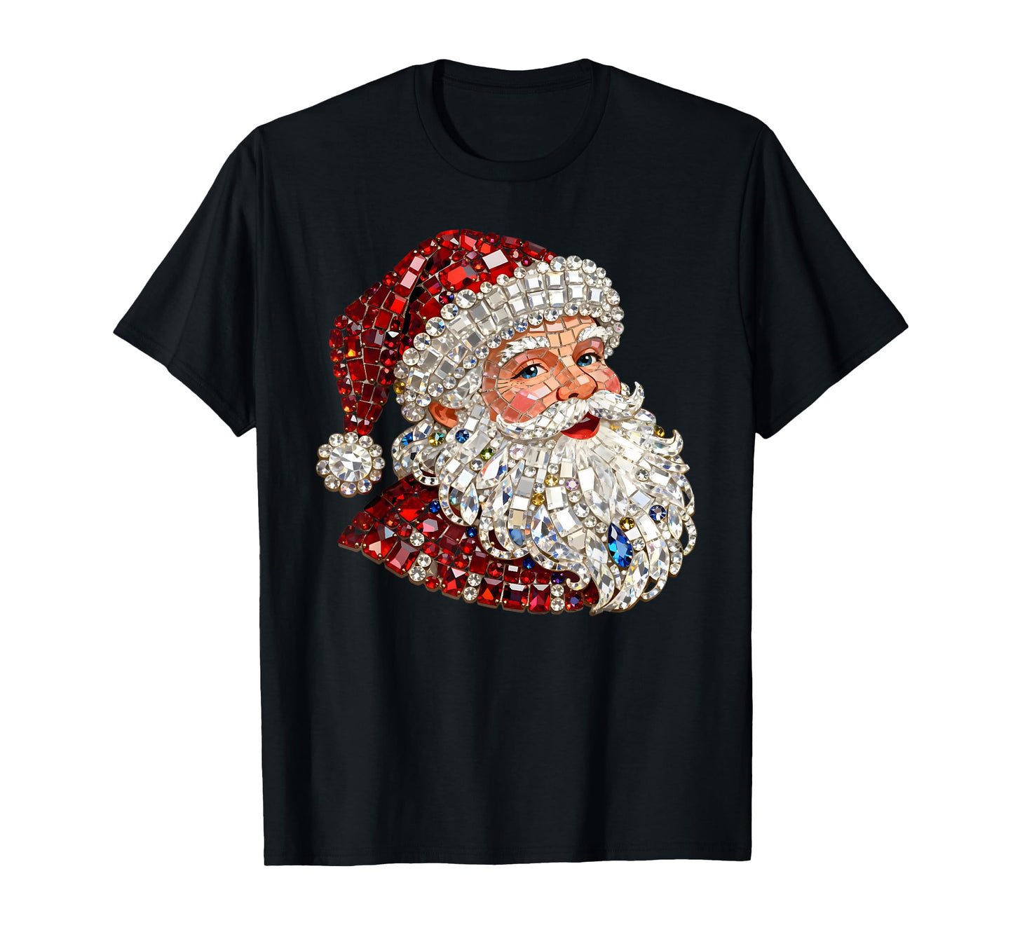 Funny Santa Claus Merry Christmas Xmas Family Holiday T-Shirt