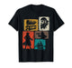Pirate Vintage Collage Sailor Captain Treasure Hunter T-Shirt