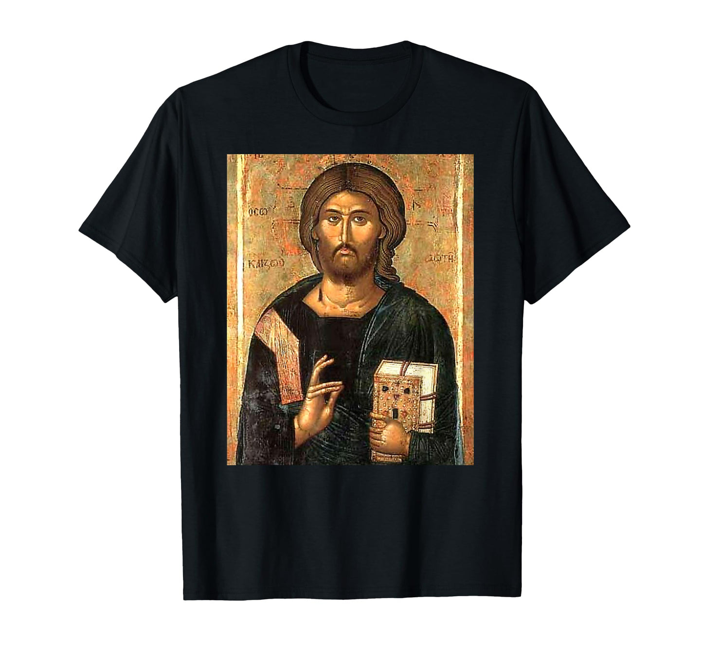 Jesus Orthodox Icon Christ Almighty T-Shirt