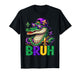 Mardigator Alligator Bruh Mardi Gras Costume Teens Boys Kids T-Shirt