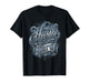 Hustle Hard Chicano Style Tattoo Script Urban Motivation T-Shirt