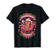 Groovy Pink Christmas Candy Sleigh Girl Gingerbread Holiday T-Shirt