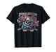 Lynyrd Skynyrd Tour 1987 Vintage USA Flag Southern Rock Band T-Shirt