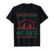 Spoiler Alert He Dies Christmas Jumper Funny Nativity Scene T-Shirt