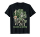 Plants and Coffee Funny Skeleton Gardening Plant Lover T-Shirt