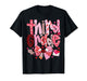 Third Grade Teacher Valentine Design for Classroom Fun T-Shirt