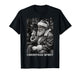 Retro Style Santa Claus Smoking Cigarette Christmas Spirit T-Shirt