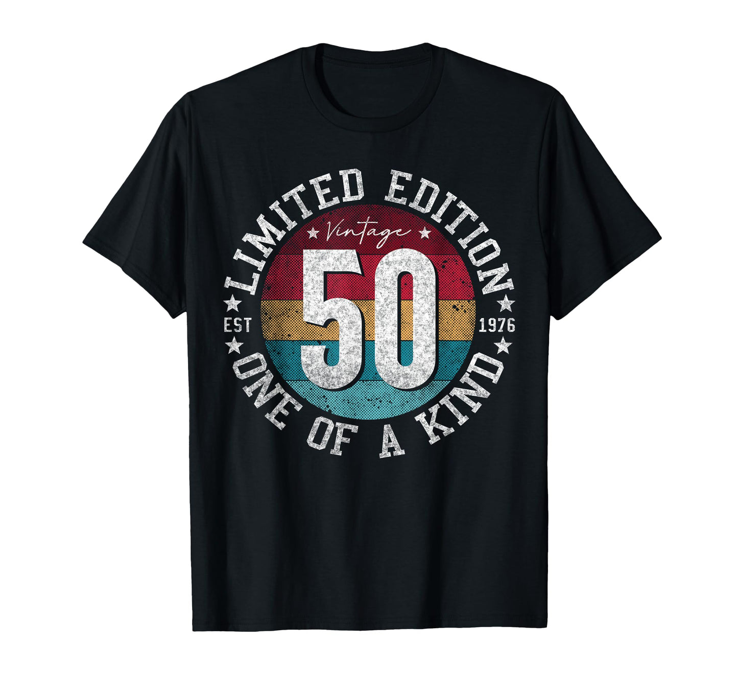 50 Year Old Gifts Vintage 1976 Limited Edition 50th Birthday T-Shirt