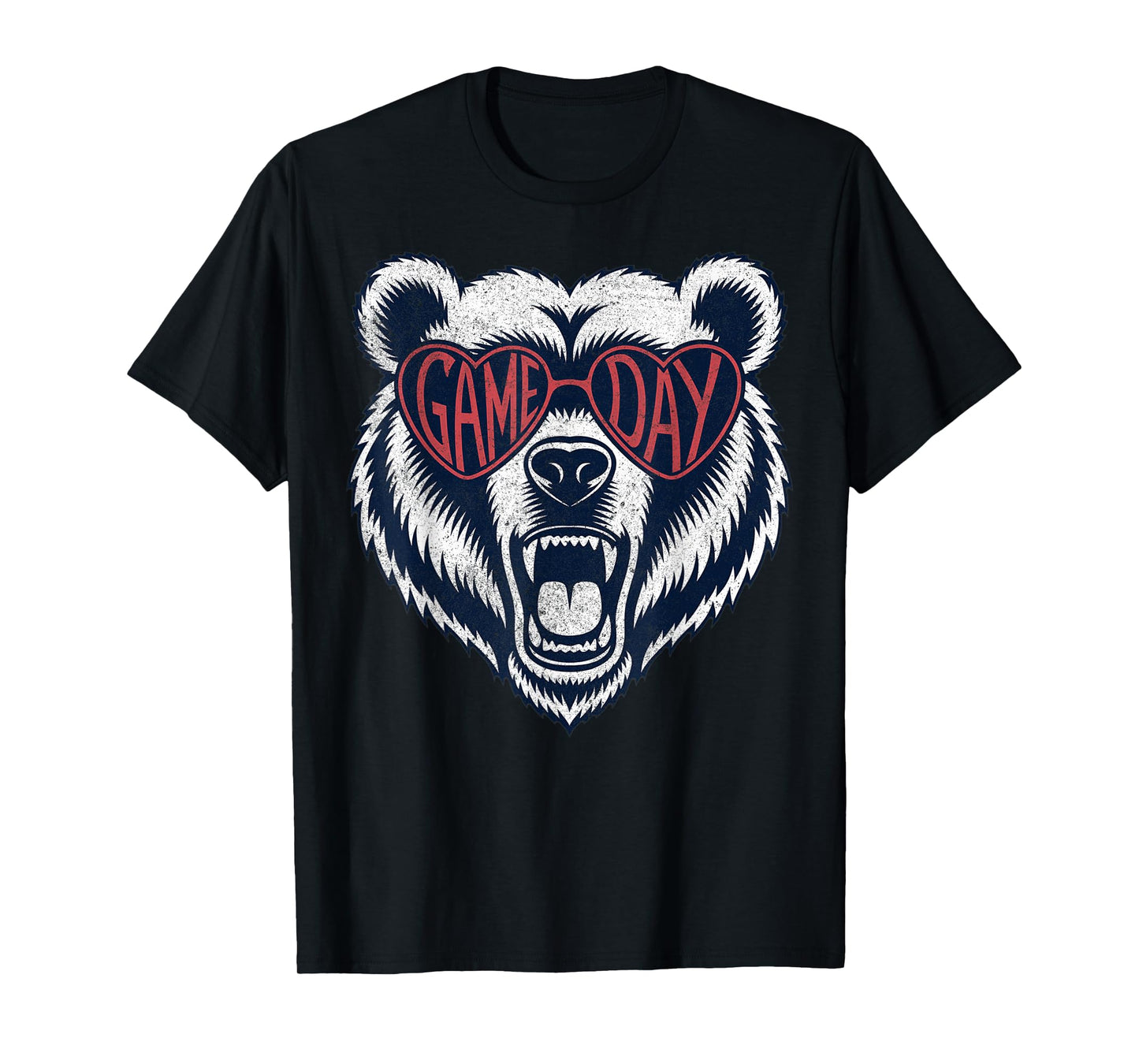 Bear Wearing Sunglasses Game Day T-Shirt