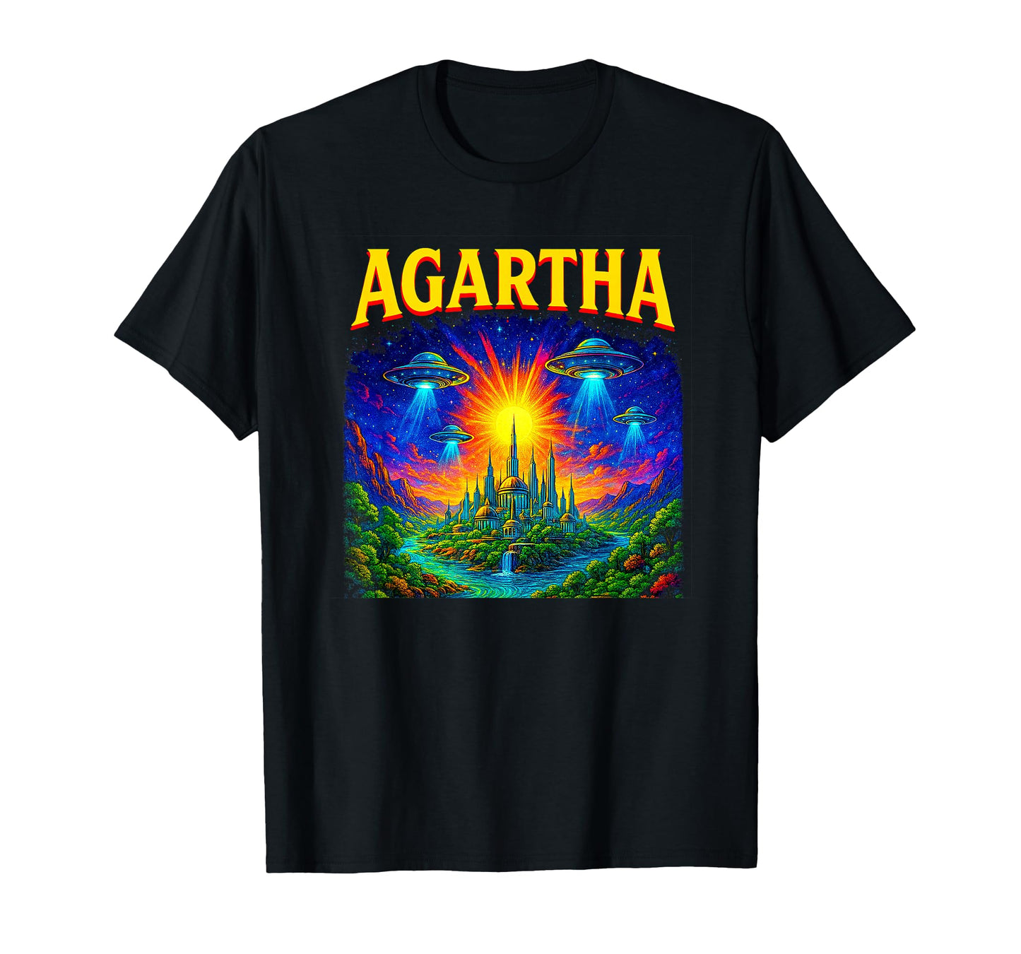 Agartha Legendary Kingdom Meme Great Noticer T-Shirt