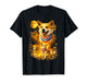 Aloka The Peace Dog Howling to The Moon Vintage T-Shirt