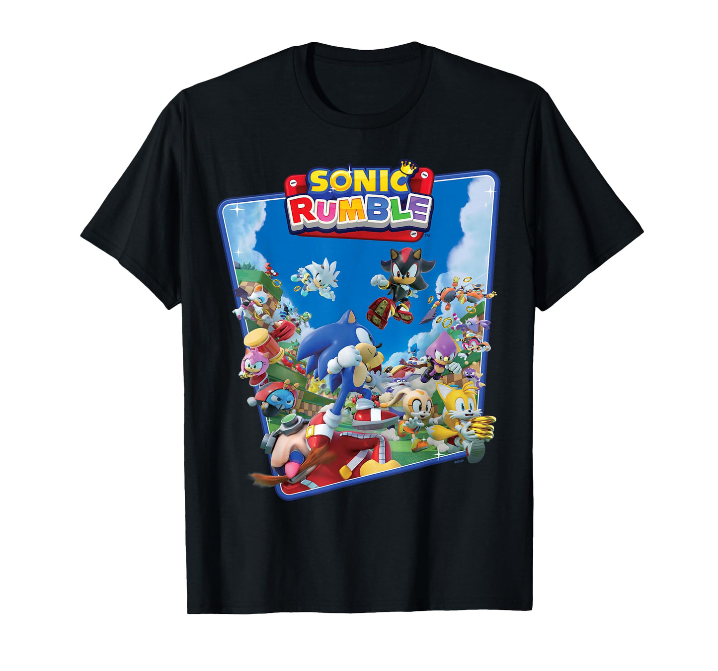 Sonic Rumble - Unstoppable Group T-Shirt