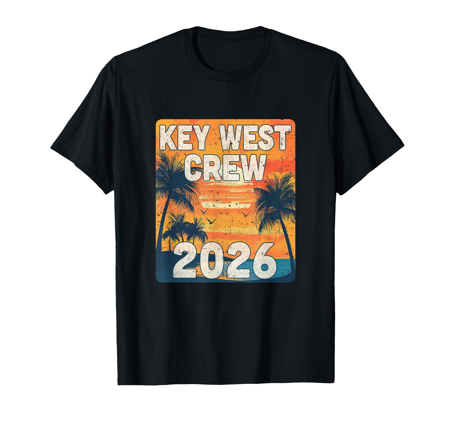 Key West Crew 2026 Vacation Matching Group Travelers Trip T-Shirt