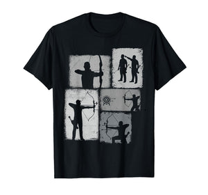 Archery Collage Archer Men Women Kids Coach Youth T-Shirt