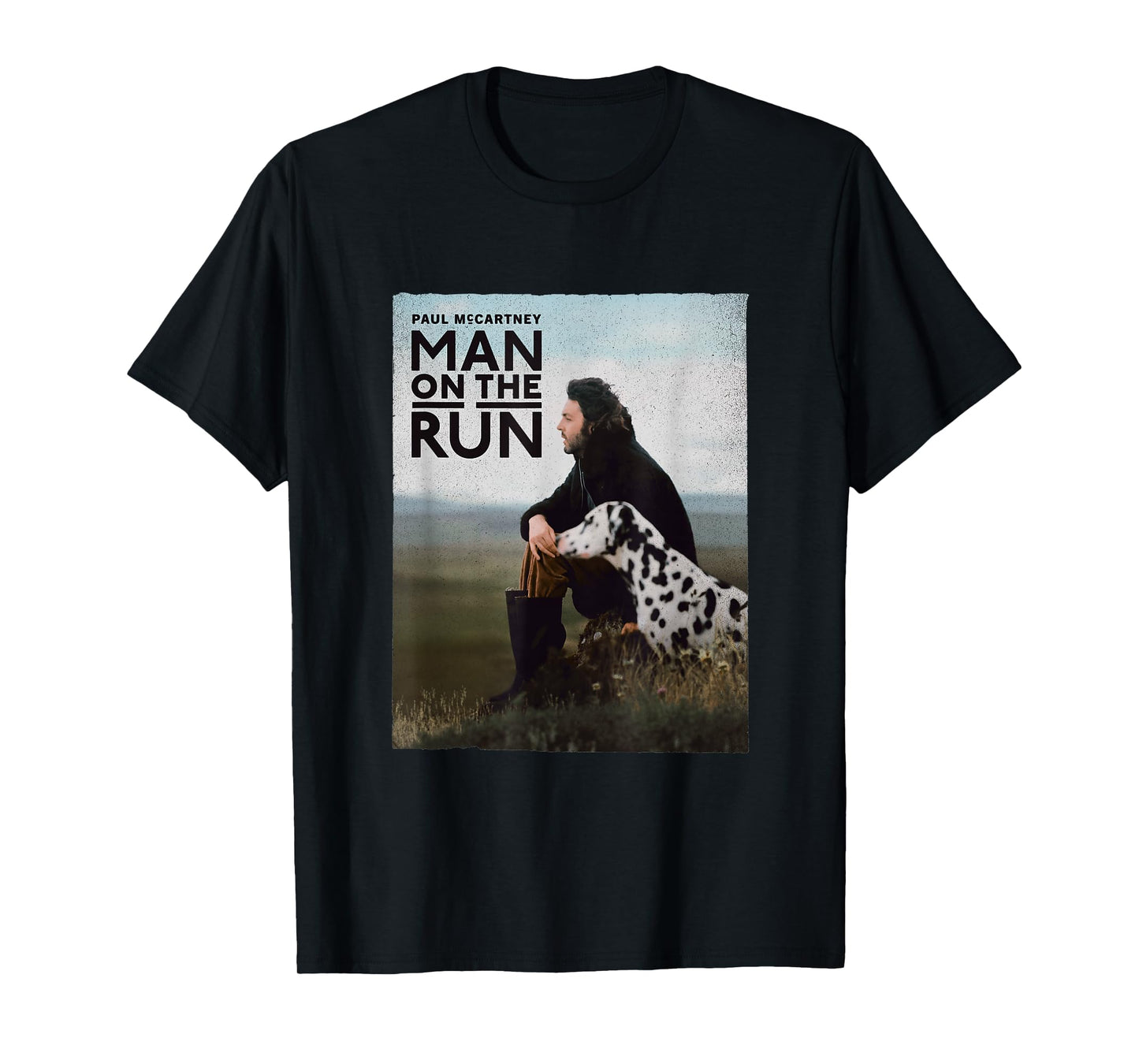 Official Exclusive Man On The Run Paul McCartney Movie T-Shirt