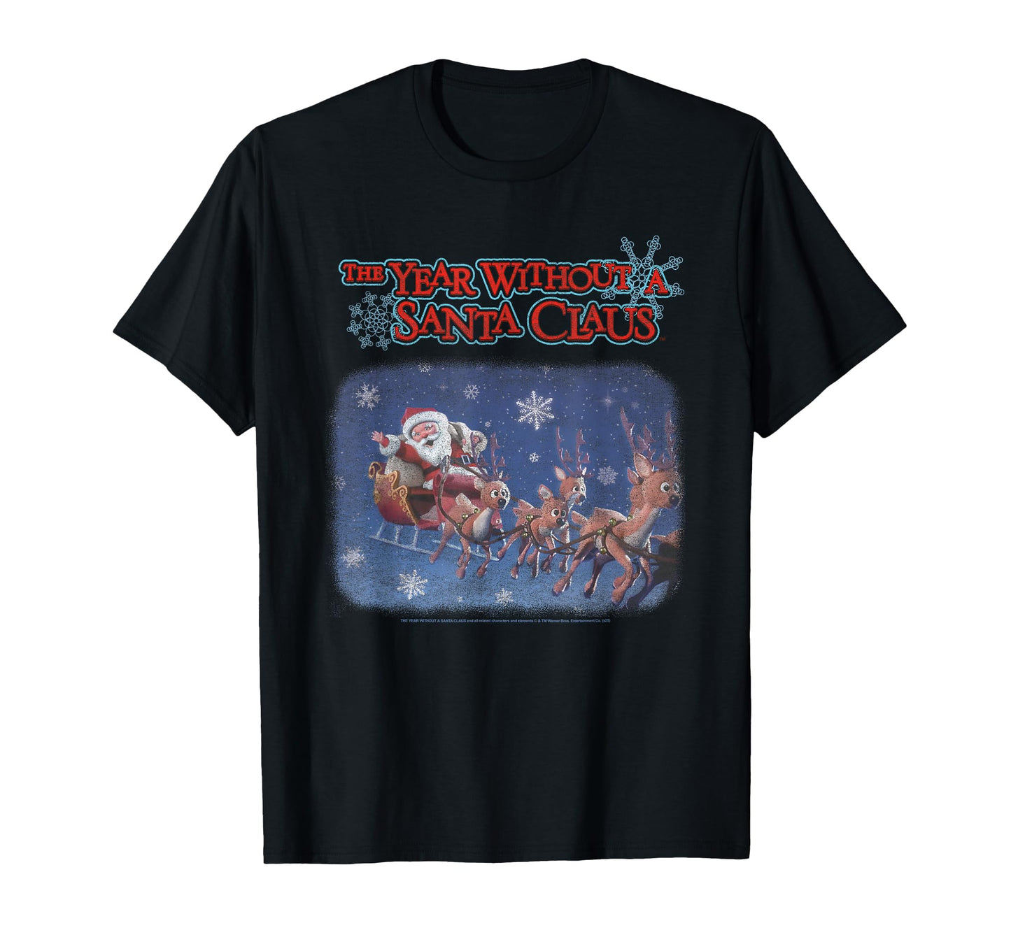 Year Without a Santa Claus Poster Art and Logo Christmas T-Shirt