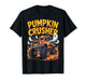 Pumpkin Crusher Monster Truck Ghosts Halloween for Boys T-Shirt