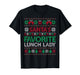 Santa Favorite Lunch Lady Christmas Ugly Sweater Family Xmas T-Shirt