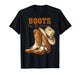 Boots On The Ground Rodeo Western Country Cowboy Boots T-Shirt