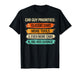 Car Guy Priorities Funny Cars Garage Lover Gifts for Men Dad T-Shirt