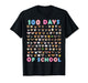 Cute 100 Days of School Jungle Animals Kids Teacher T-Shirt