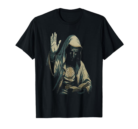 Sliver Mask King Baldwin IV Meme The Leper King Warrior T-Shirt
