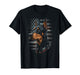 Doberman Pinscher Dog American Flag Patriotic Vintage USA T-Shirt