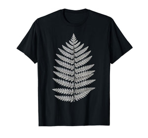 Fern Plant Fossil – Carboniferous Prehistoric Plant Art T-Shirt