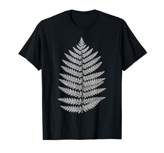 Fern Plant Fossil – Carboniferous Prehistoric Plant Art T-Shirt
