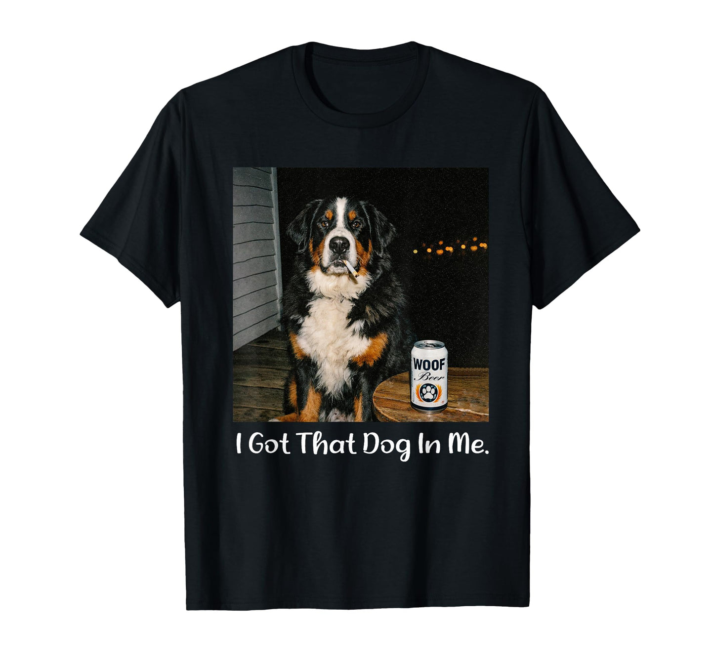 I Got That Dog in Me Funny Bernese Mountain Dog Meme Tee T-Shirt