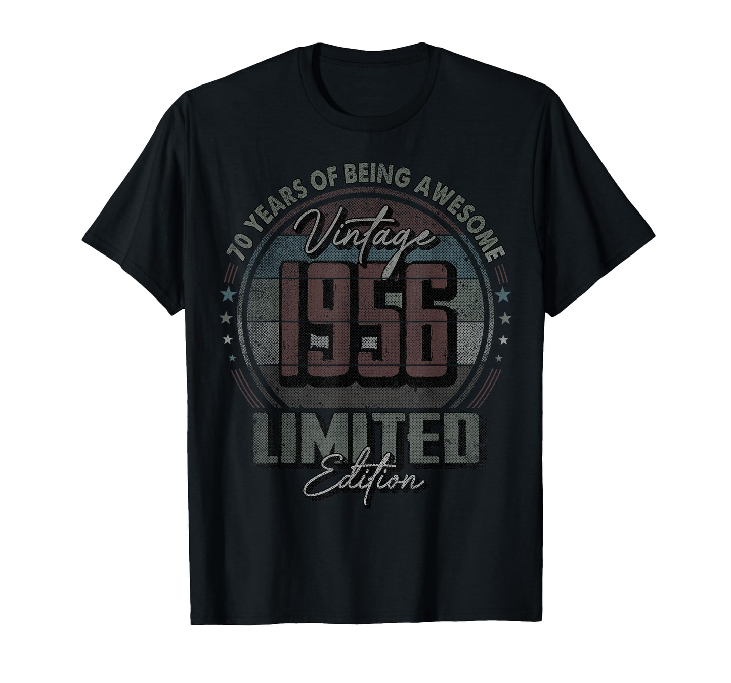 Vintage 1956 Limited Edition Shirt 70 Year Old 70th Birthday T-Shirt