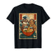 Kawaii Japanese Ramen Gamer Otter & Capybara Retro Gaming T-Shirt