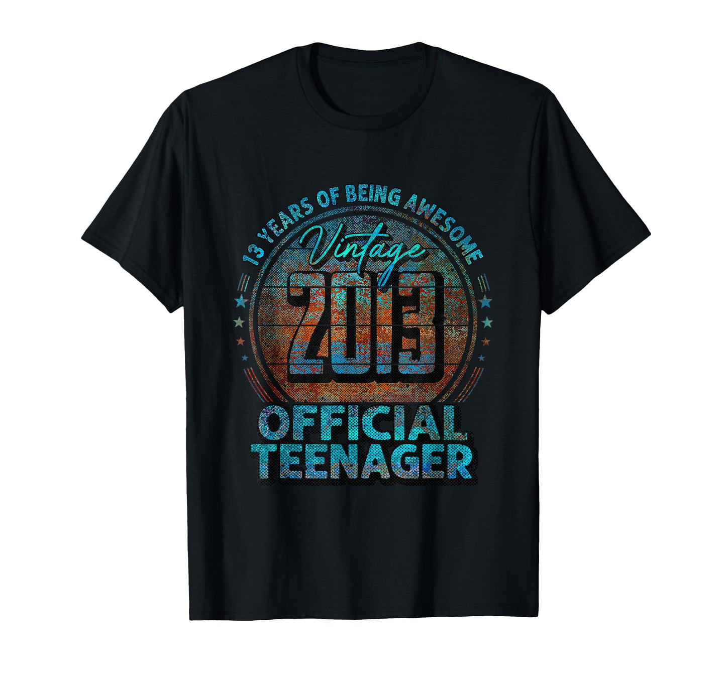 Vintage 2013 Limited Edition Shirt 13 Year Old 13th Birthday T-Shirt